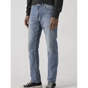 Levi's 511 Slim Fit Jeans Men's W34 L32 Light Wash Stretch Denim Blue